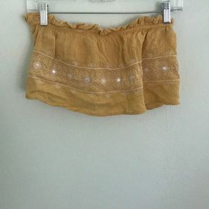 American Eagle crop tube top
